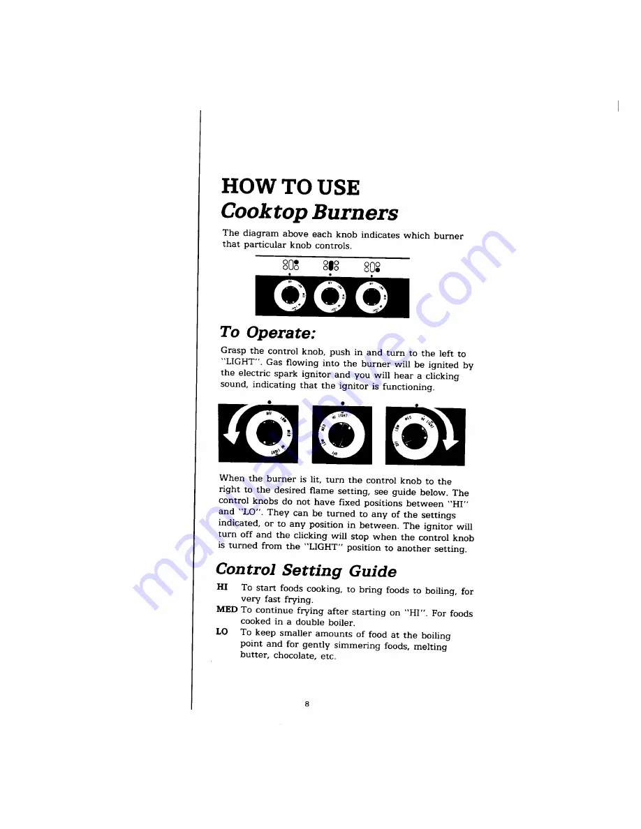 KitchenAid KGCG-2240P Use And Care Manual Download Page 7