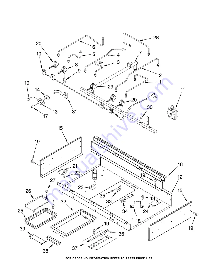 KitchenAid KGCP482KSS01 Parts List Download Page 3