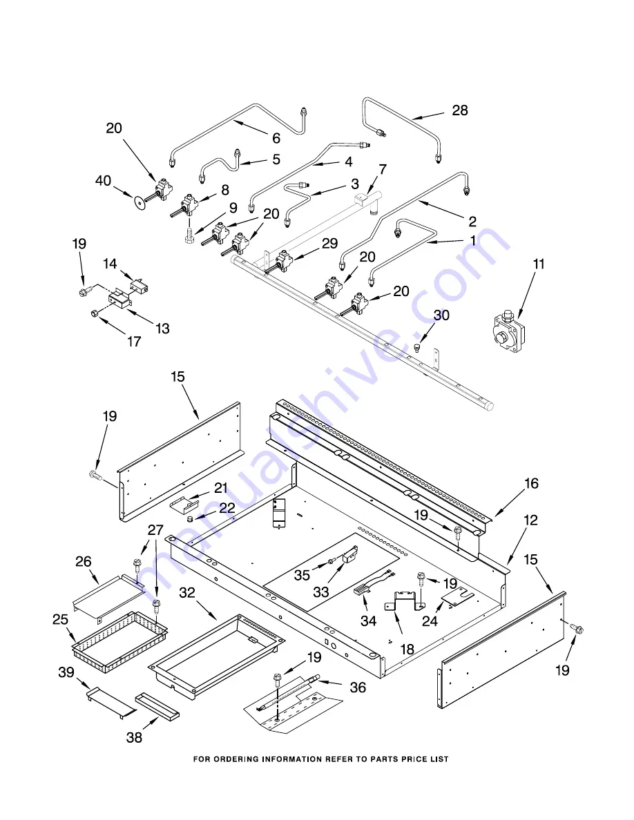 KitchenAid KGCP482KSS05 Parts List Download Page 3