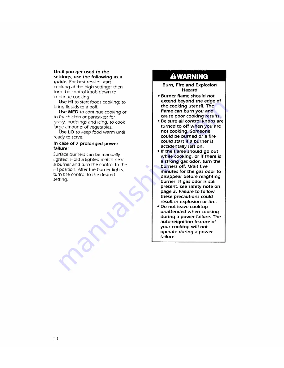 KitchenAid KGCT305X Use And Care Manual Download Page 10