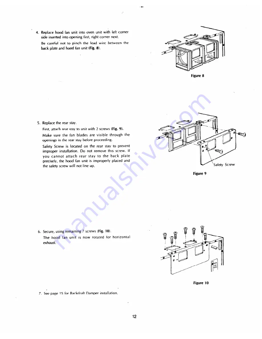 KitchenAid KHMS 105 Installation Instructions Manual Download Page 12