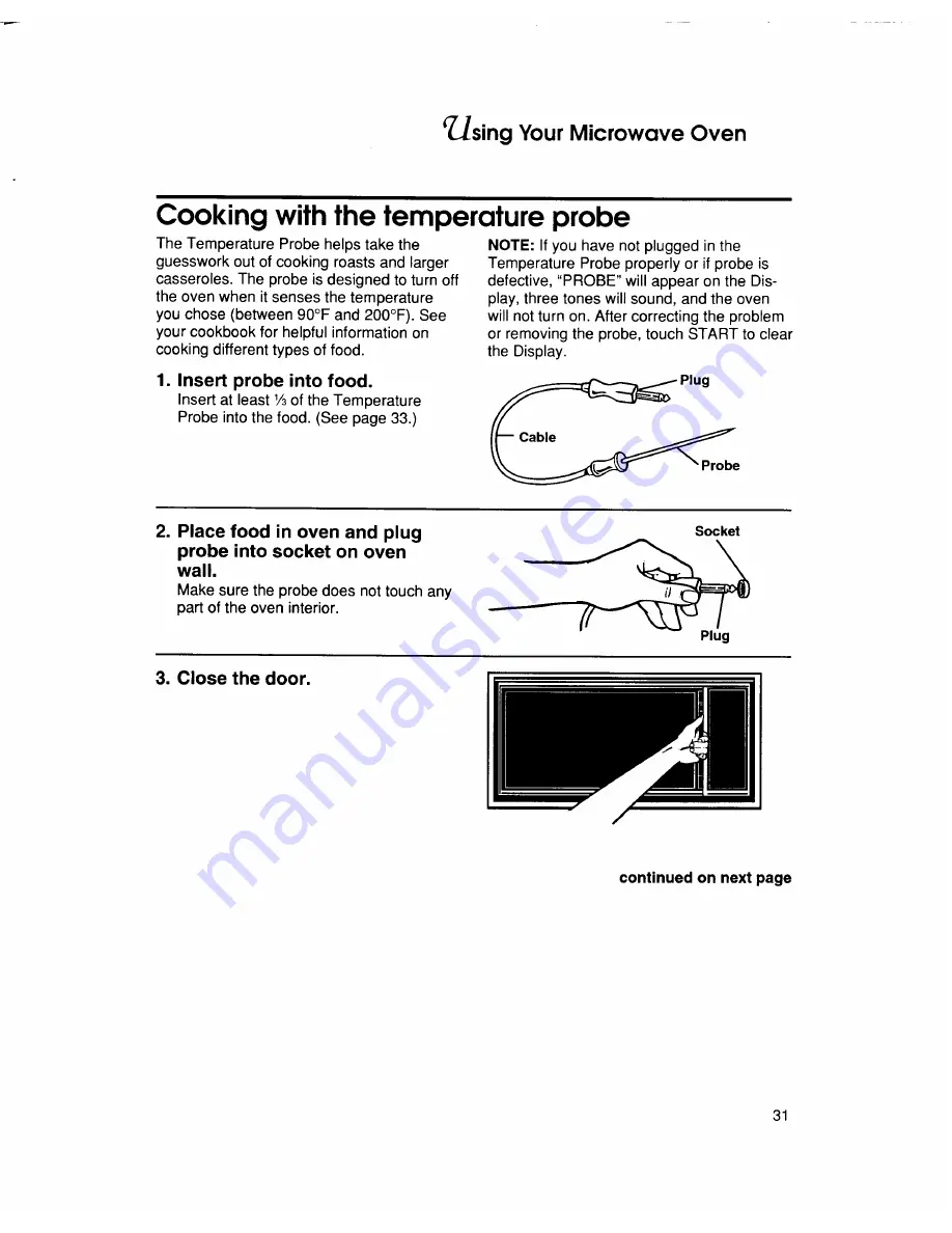 KitchenAid KHMS105E Use And Care Manual Download Page 31