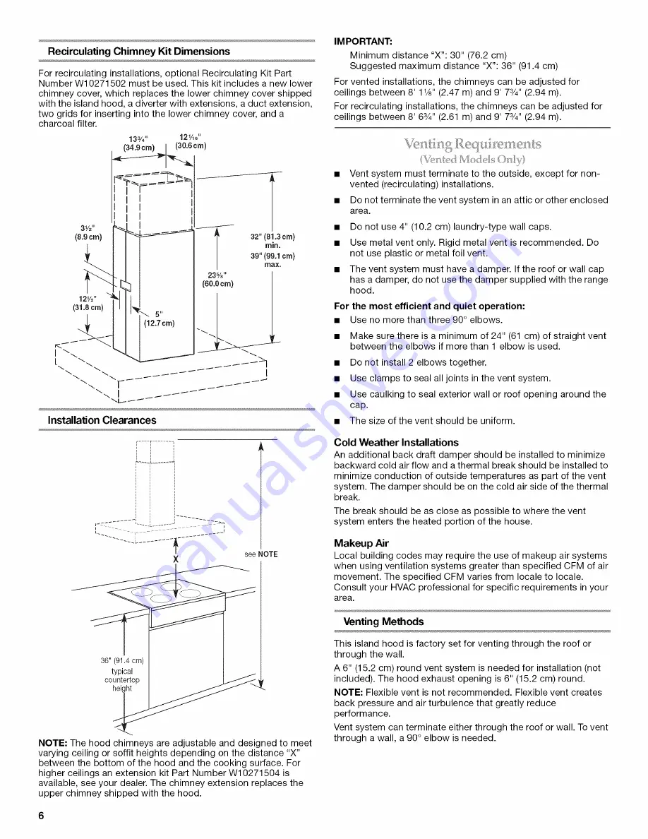 KitchenAid KICU565WSS Manual Download Page 6