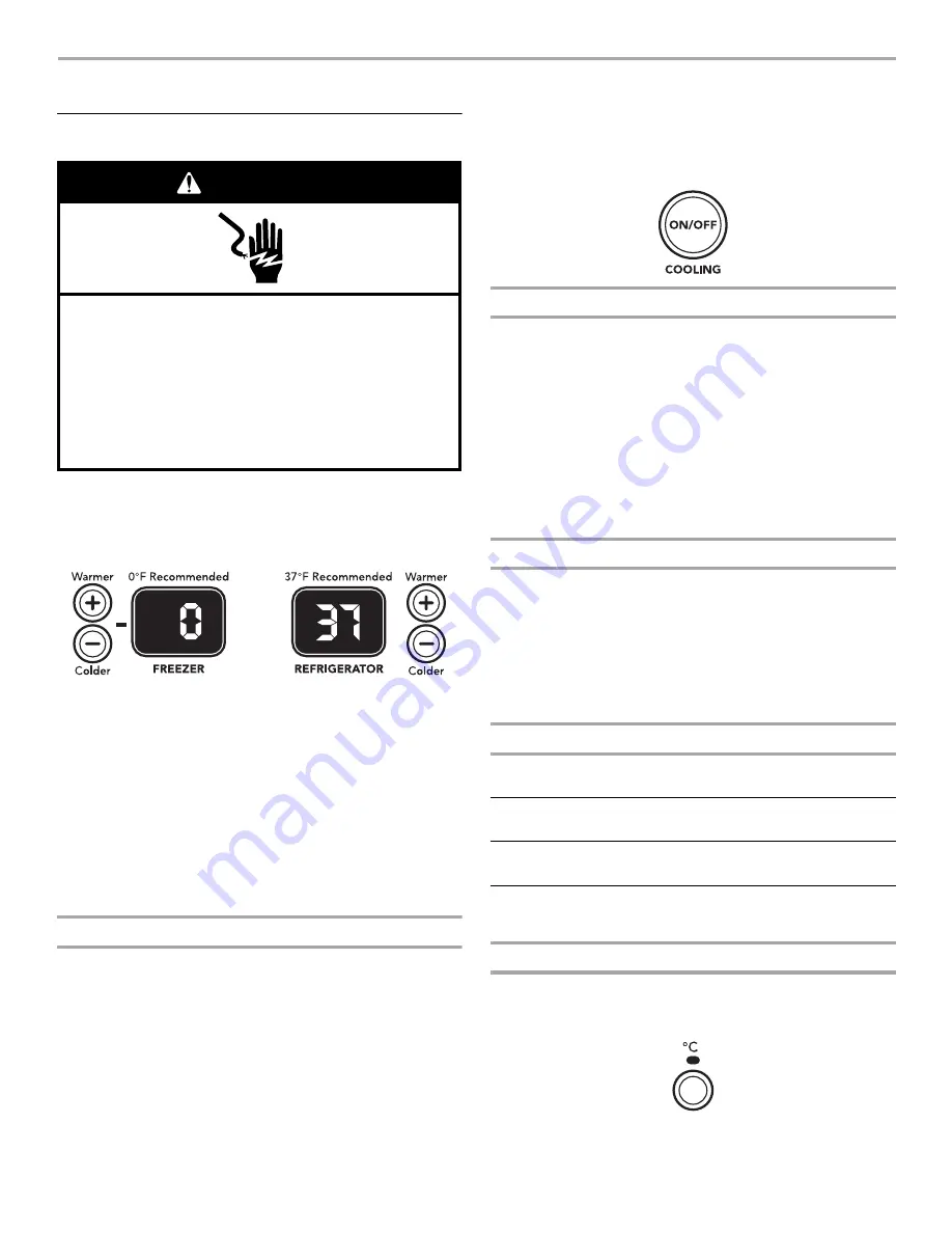 KitchenAid KitchenAid Counter Depth Side by Side Refrigerator Use And Care Manual Download Page 3