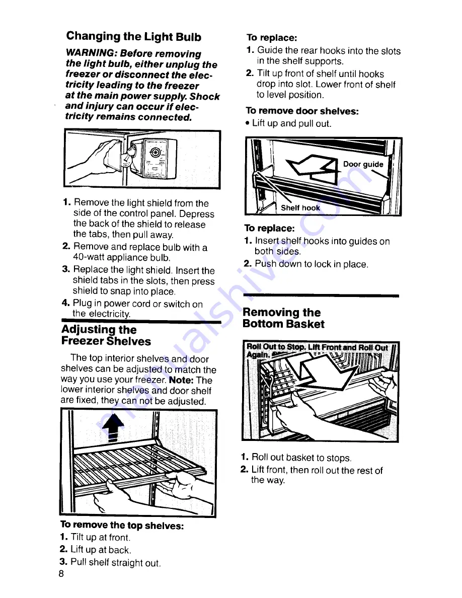 KitchenAid KLFF15K User Manual Download Page 8