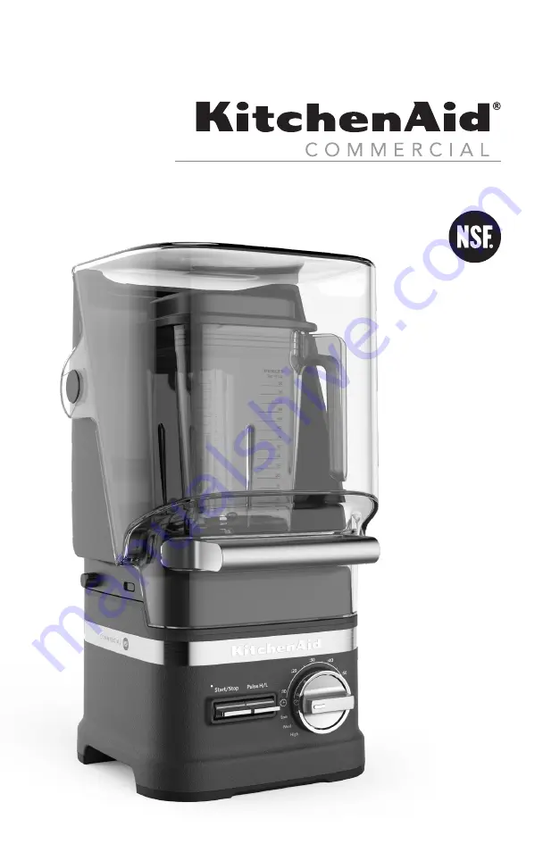 KitchenAid KSBC1B2 Скачать руководство пользователя страница 1