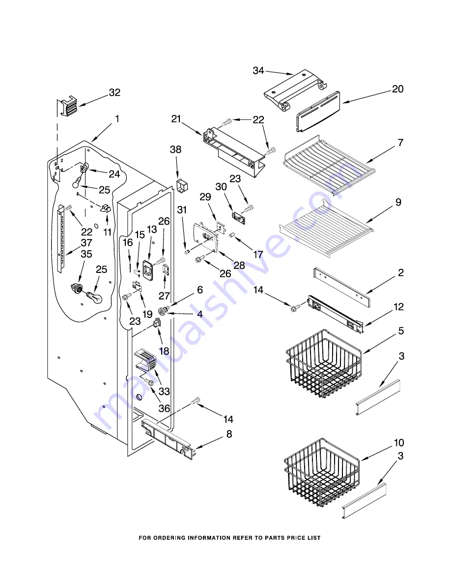 KitchenAid KSCK23FVBL01 Скачать руководство пользователя страница 5