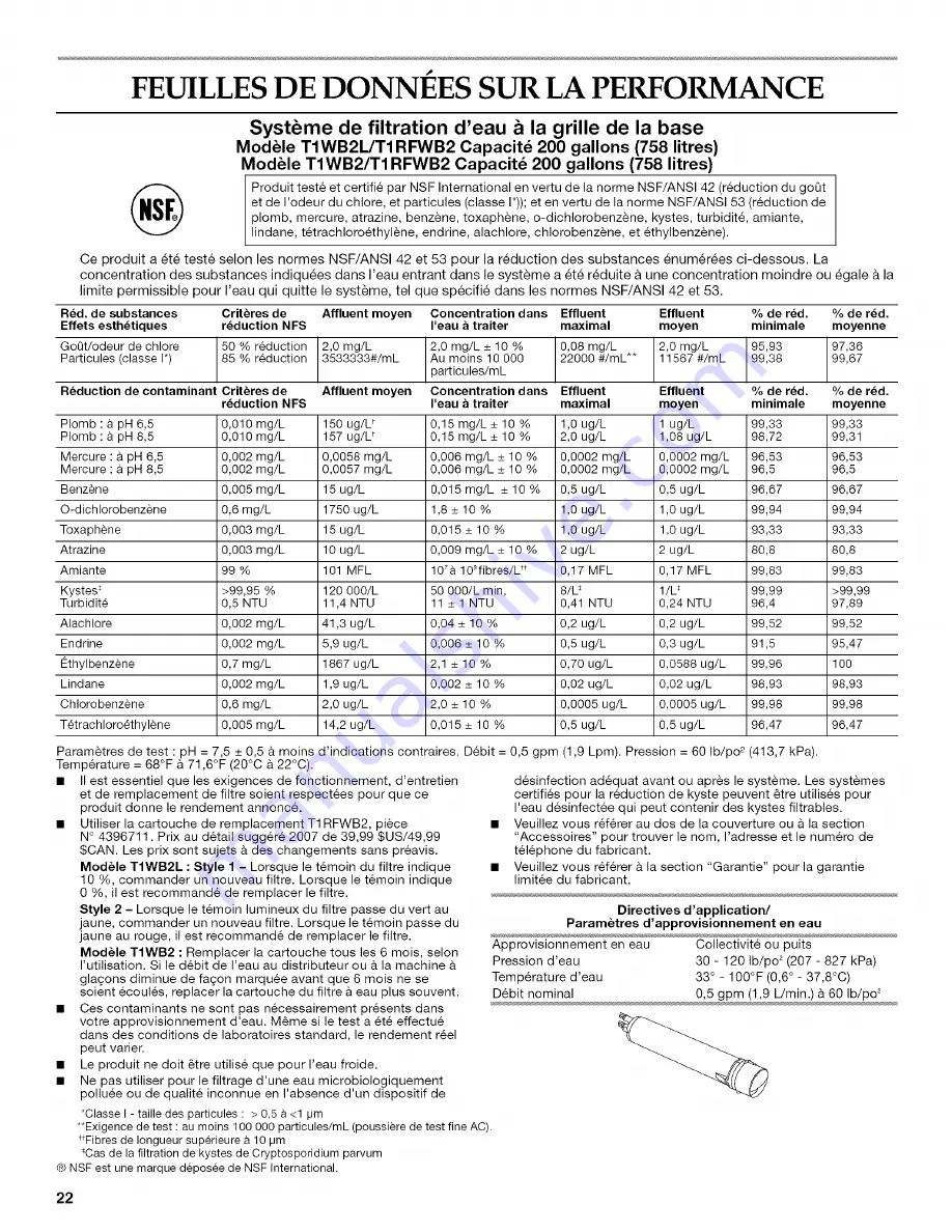 KitchenAid KSCS23FVBL00 User Instructions Download Page 22