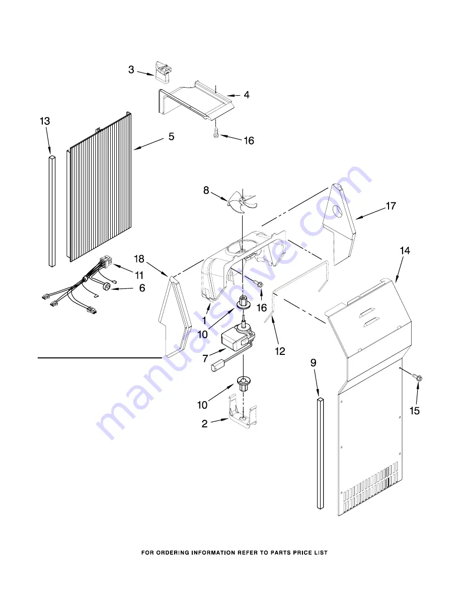 KitchenAid KSCS25FSBL02 Parts List Download Page 15