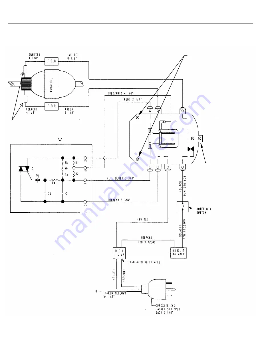 KitchenAid KSM110 Service Manual Download Page 40