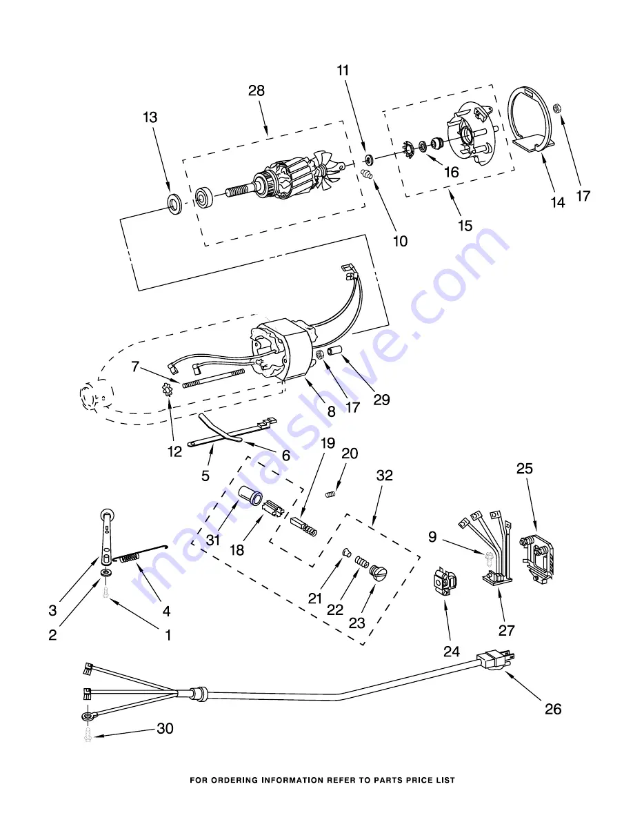 KitchenAid KSM150PSAC - Artisan Series Mixer Parts List Download Page 6