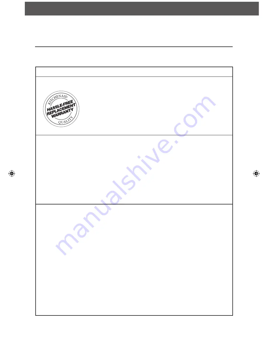 KitchenAid KSM7581BZ Use & Care Manual Download Page 28