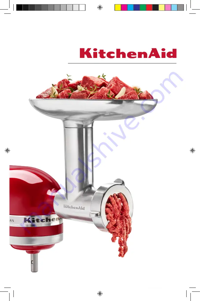 KitchenAid KSMMGA Скачать руководство пользователя страница 1