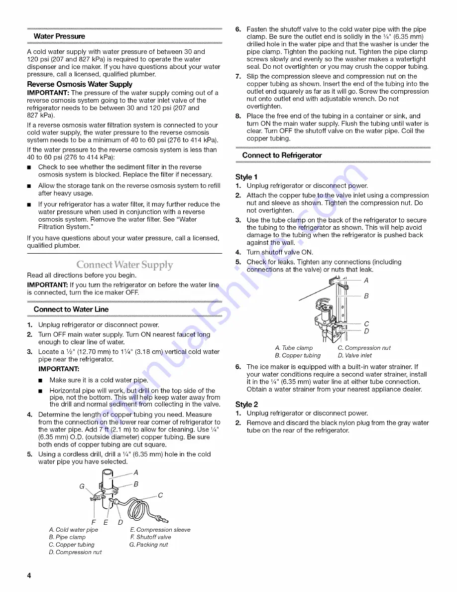 KitchenAid KSRC23FVMS00 User Instructions Download Page 4