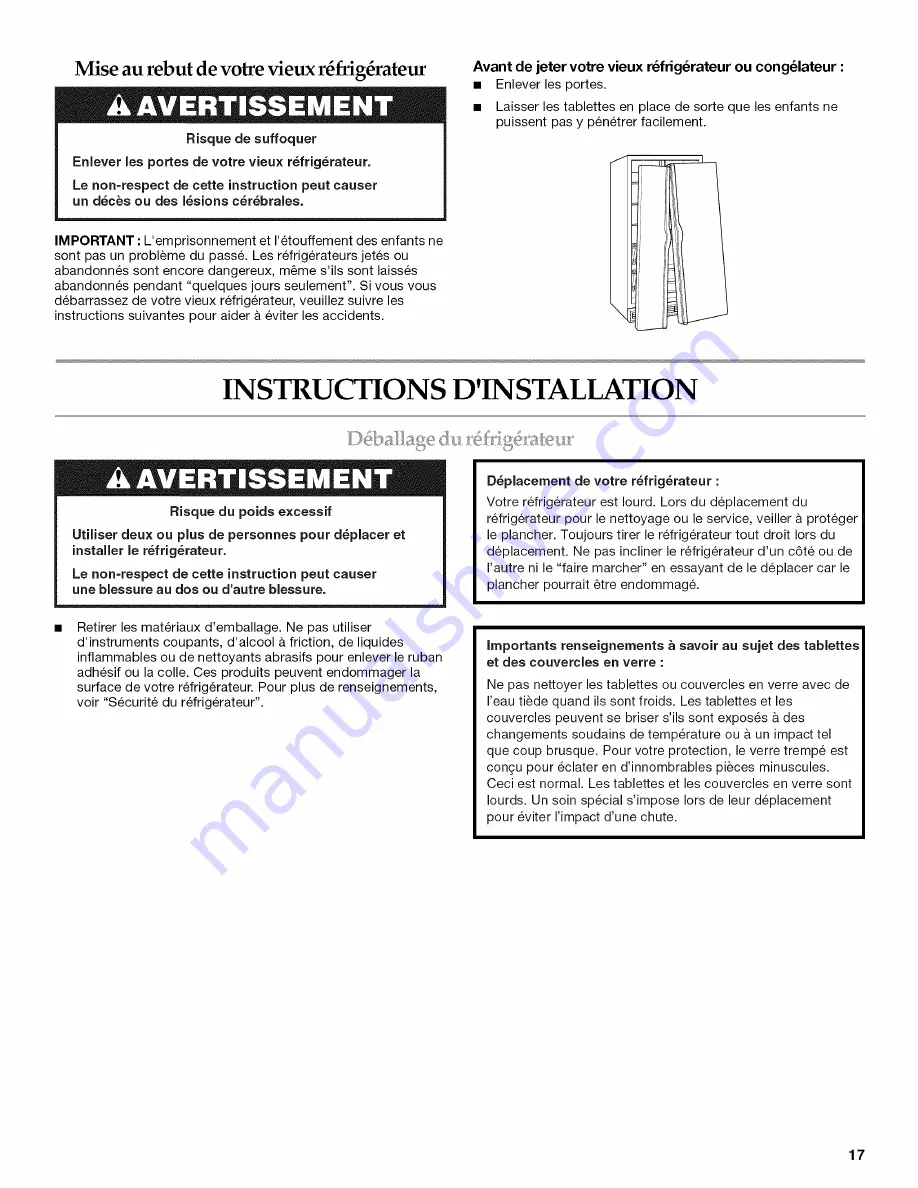 KitchenAid KSRC23FVMS00 User Instructions Download Page 17