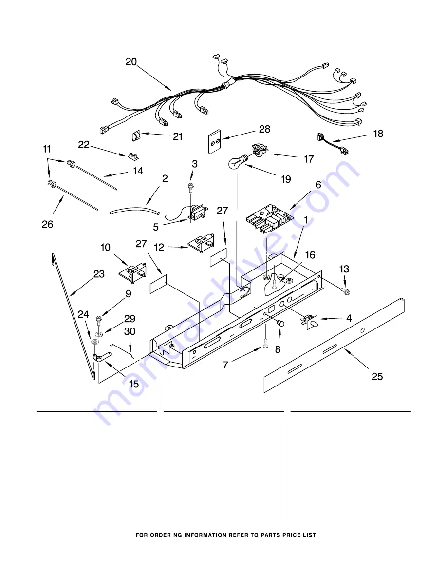 KitchenAid KSRG25FKBL16 Parts List Download Page 16