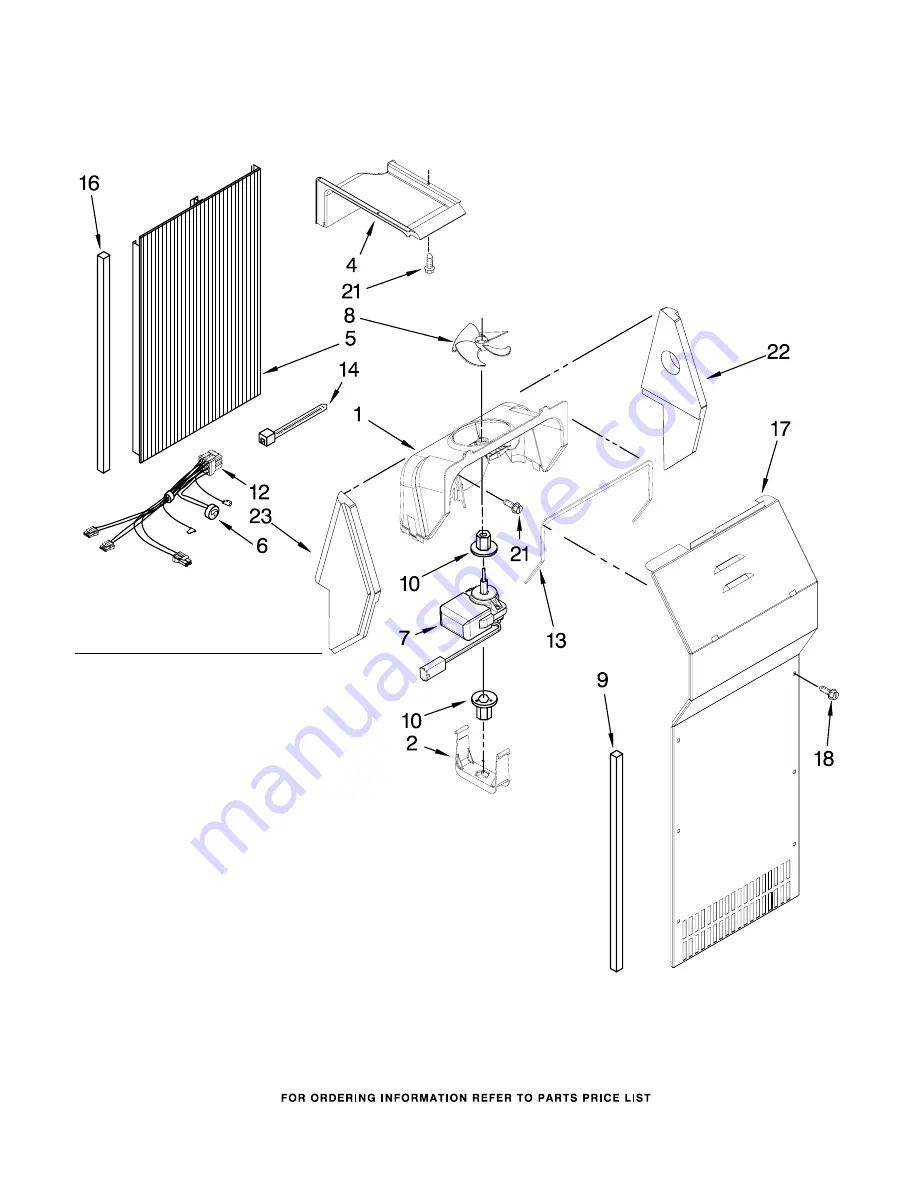 KitchenAid KSRG25FKSS18 Parts List Download Page 15