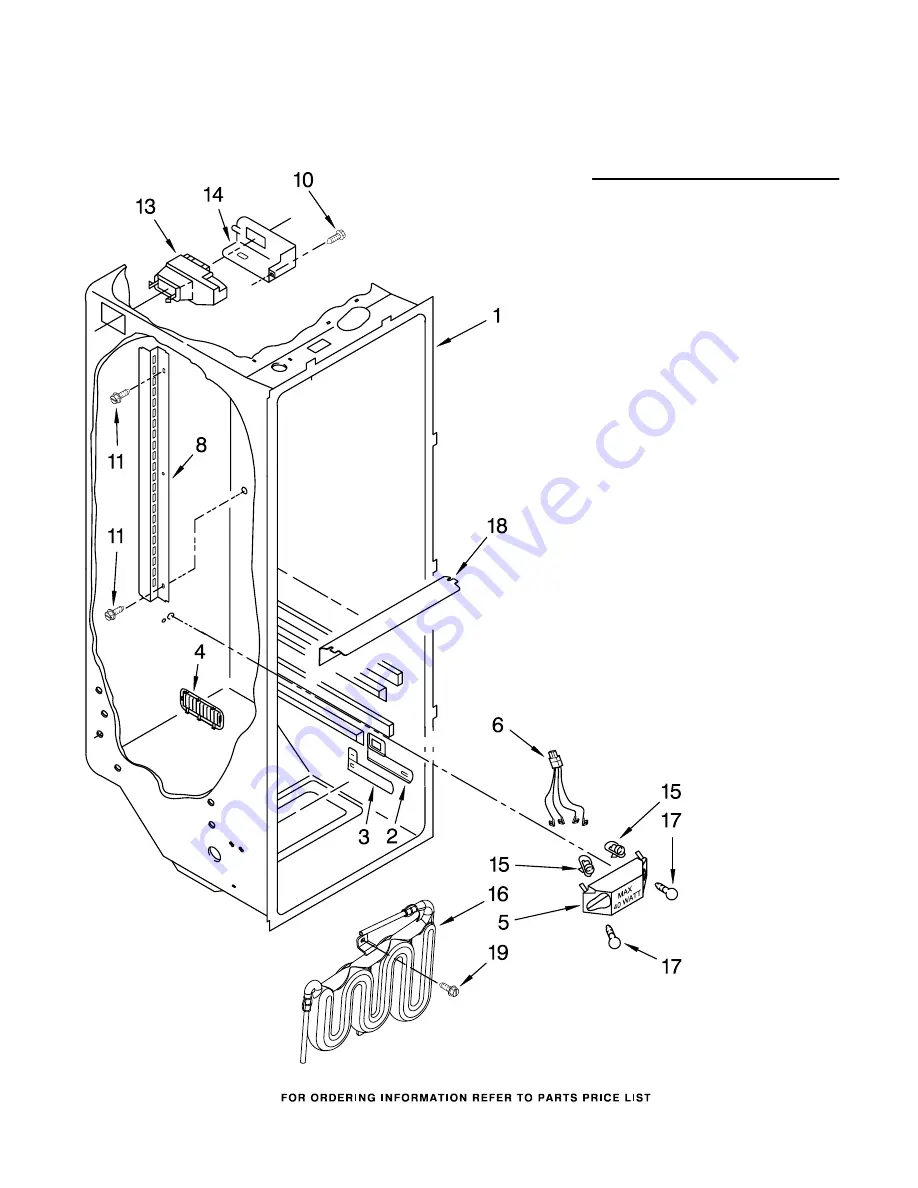 KitchenAid KSRK25FVBL01 Parts List Download Page 3