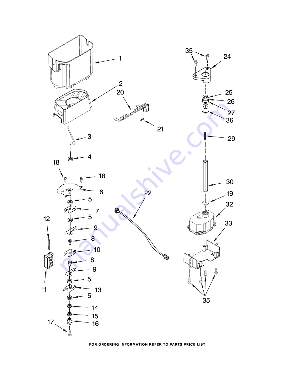 KitchenAid KSRS25FTBL00 Parts List Download Page 7