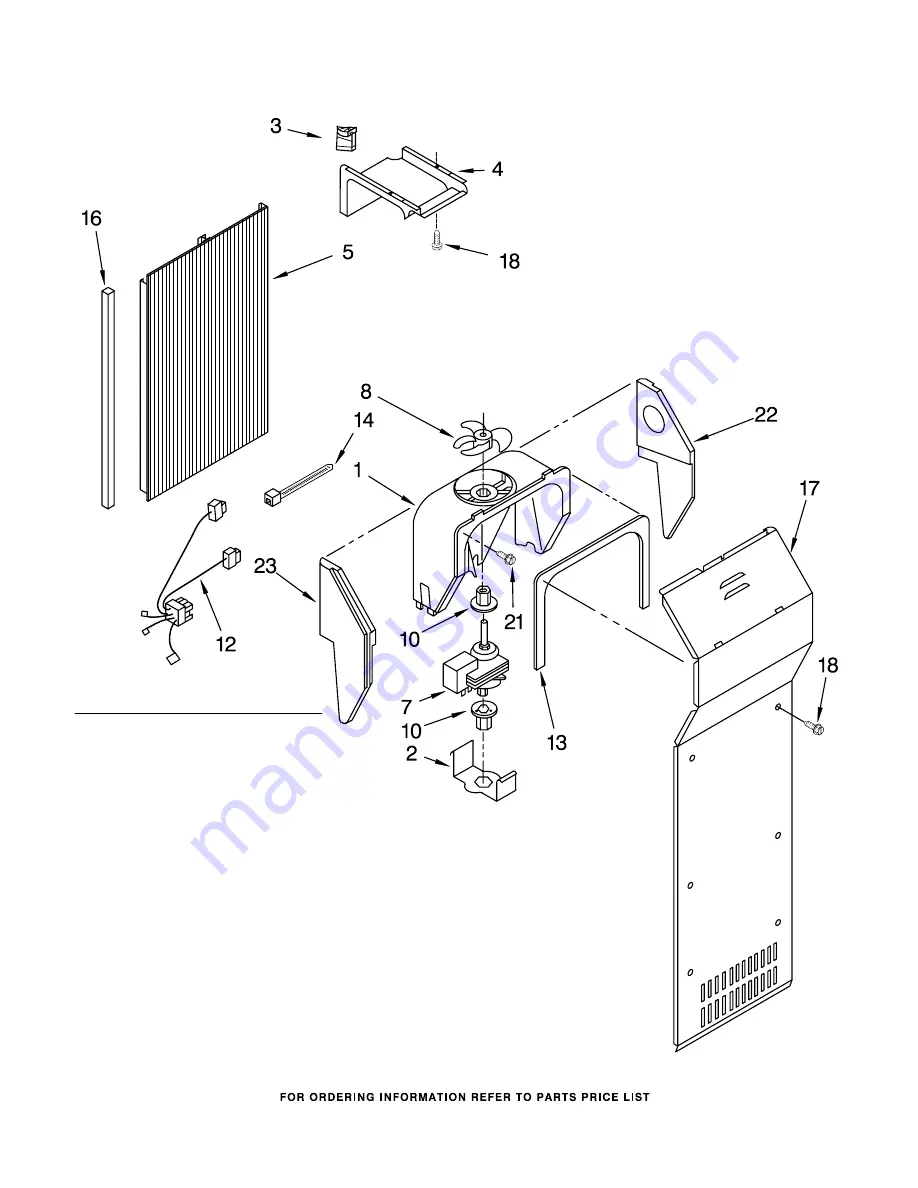 KitchenAid KSRS25ILBL01 Parts List Download Page 15