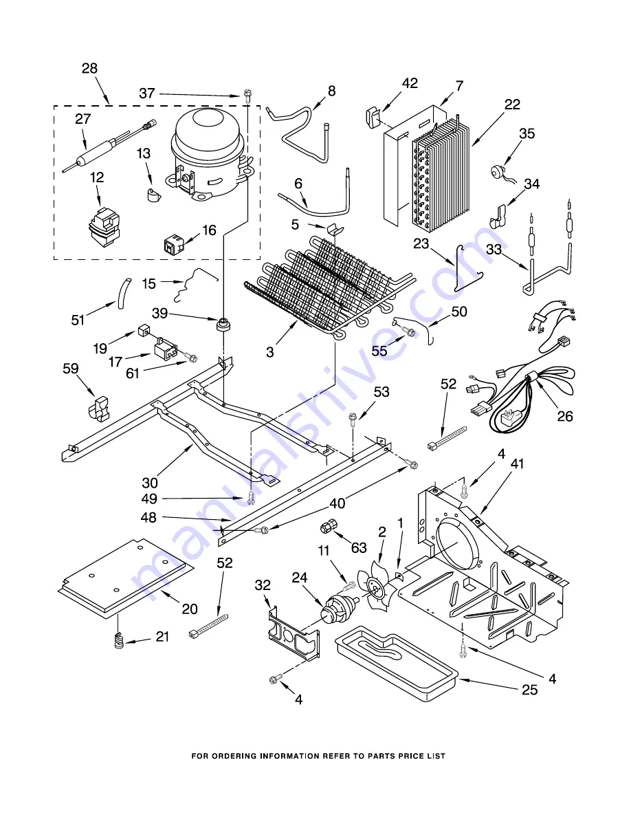 KitchenAid KSRS25ILBL03 Parts List Download Page 17