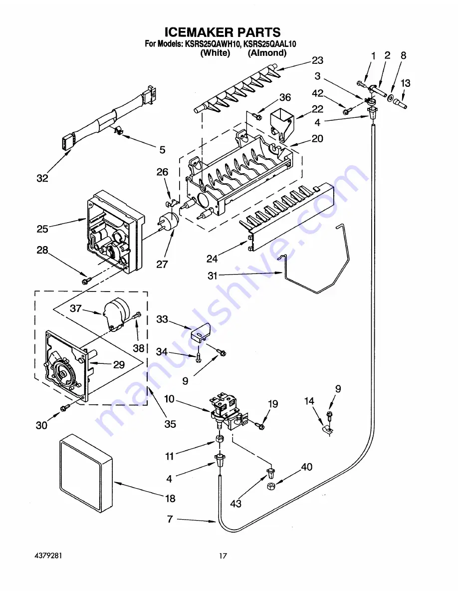 KitchenAid KSRS25QAAL10 Скачать руководство пользователя страница 20