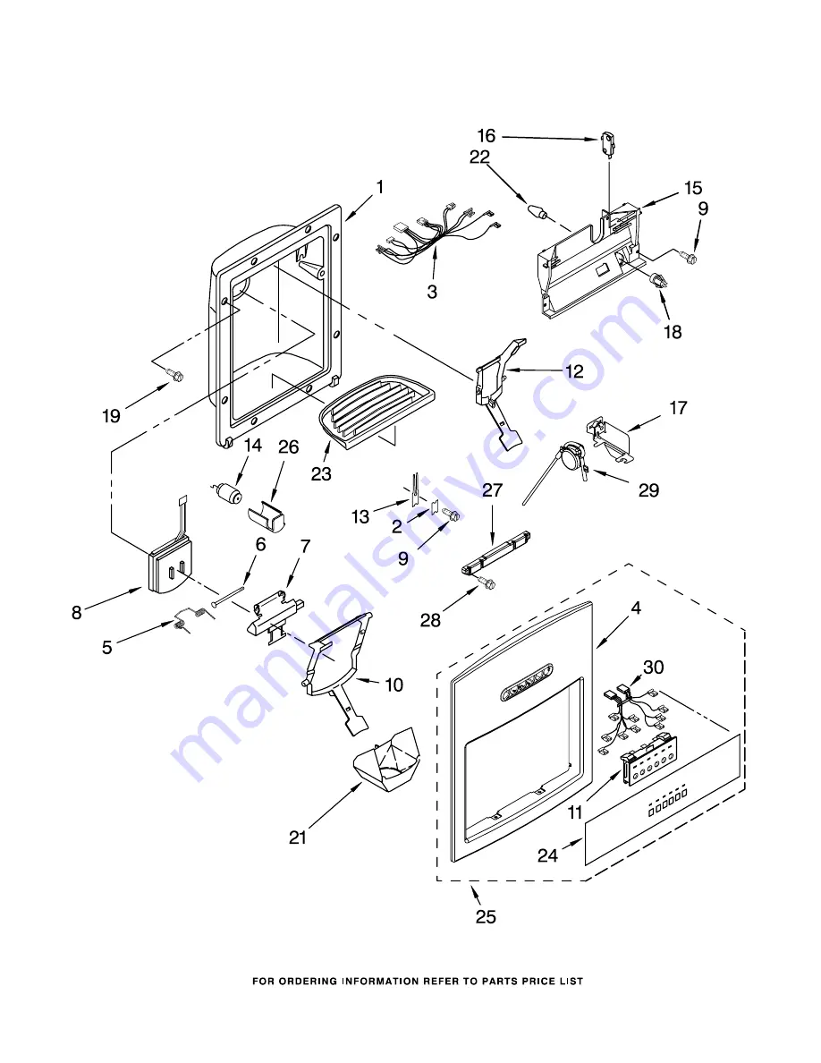 KitchenAid KSSC36QMS01 Parts List Download Page 19