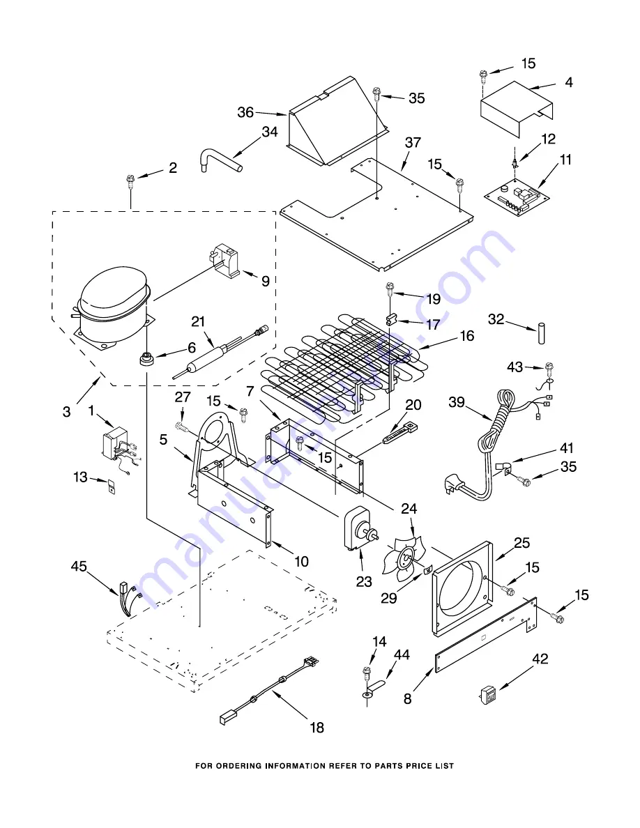 KitchenAid KSSC42FKB02 Parts List Download Page 17