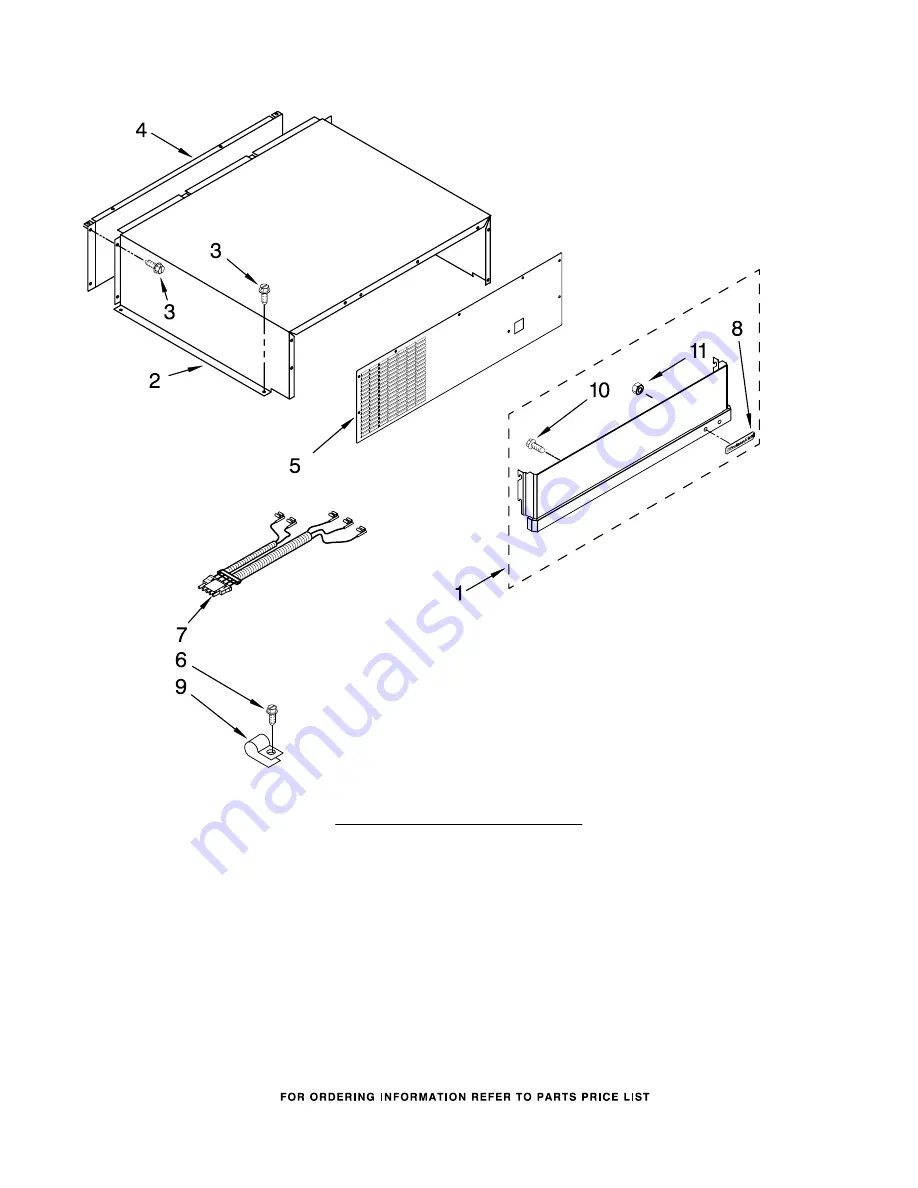 KitchenAid KSSC48FTS00 Parts List Download Page 8