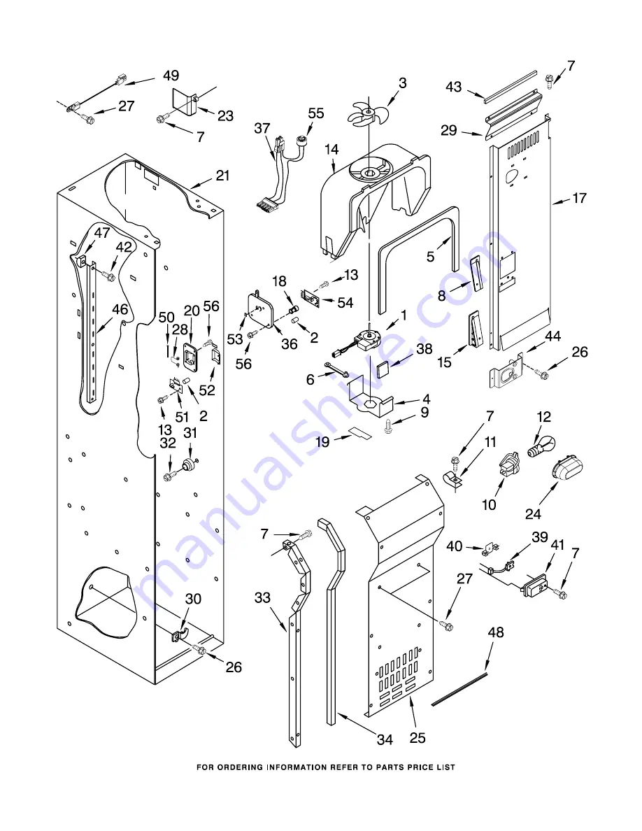 KitchenAid KSSO42QMB00 Parts List Download Page 11