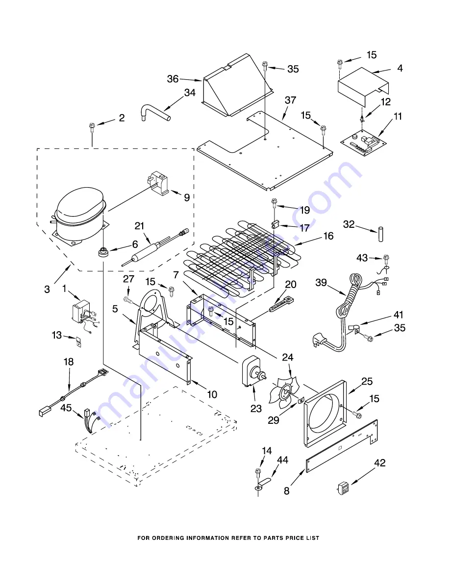 KitchenAid KSSS36FKB01 Parts List Download Page 17