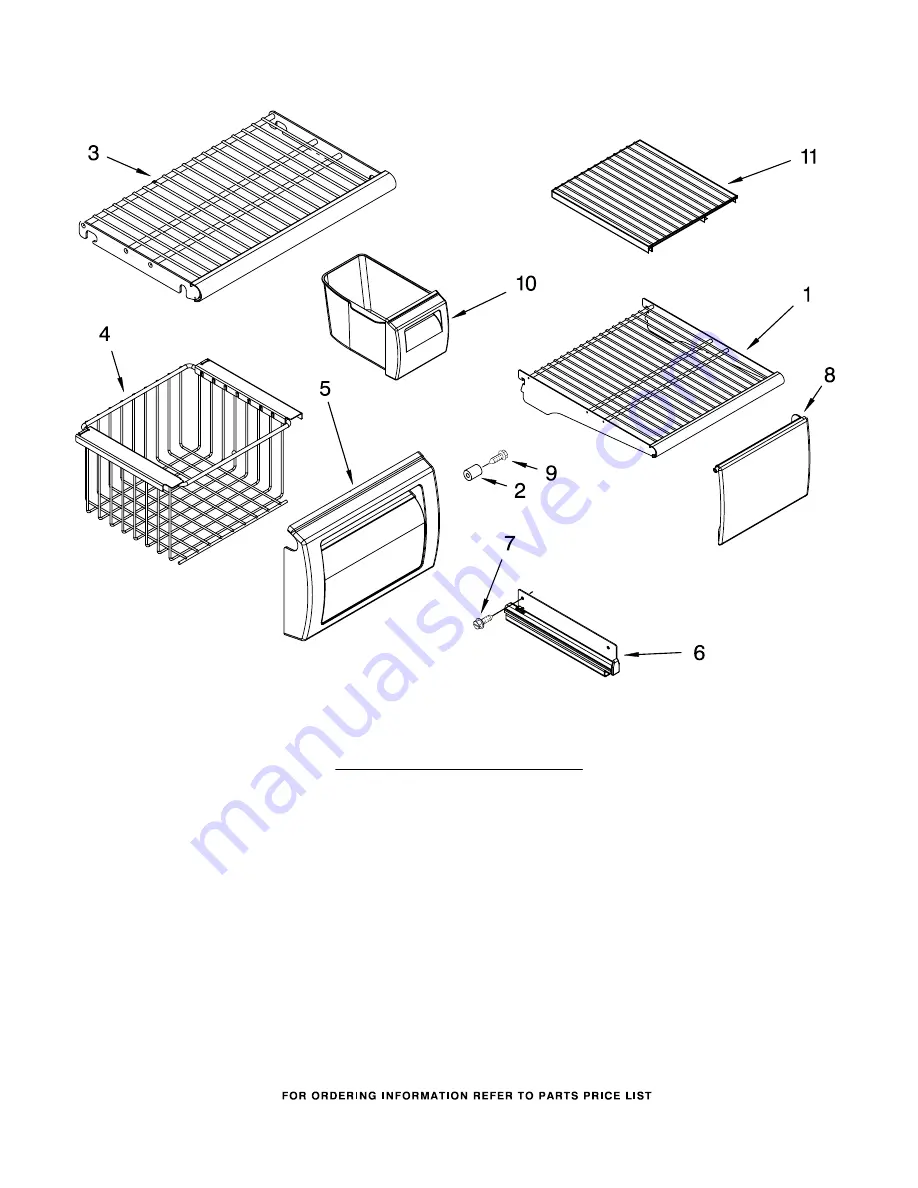 KitchenAid KSSS36FMX03 Parts List Download Page 4