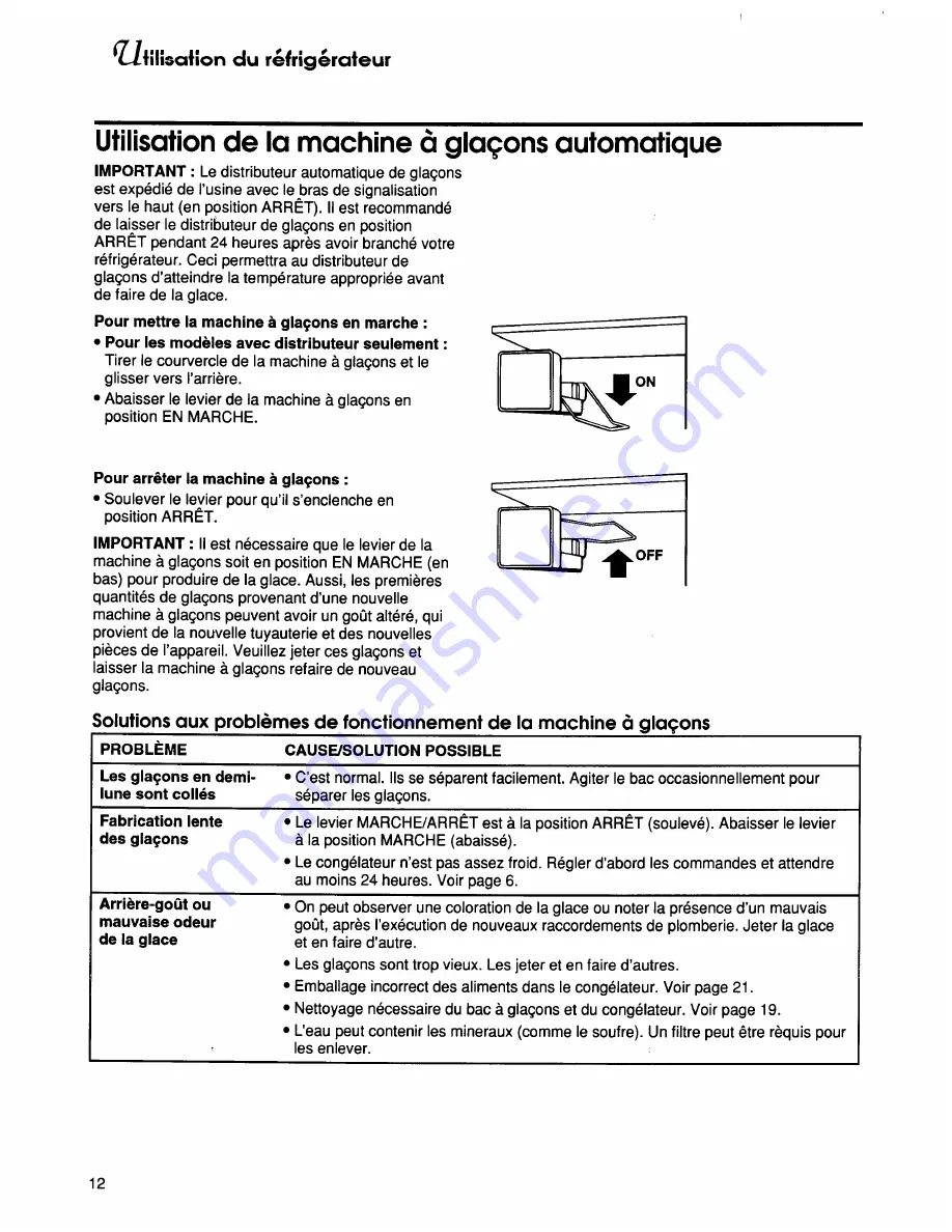 KitchenAid KSSS36M Use & Care Manual Download Page 38