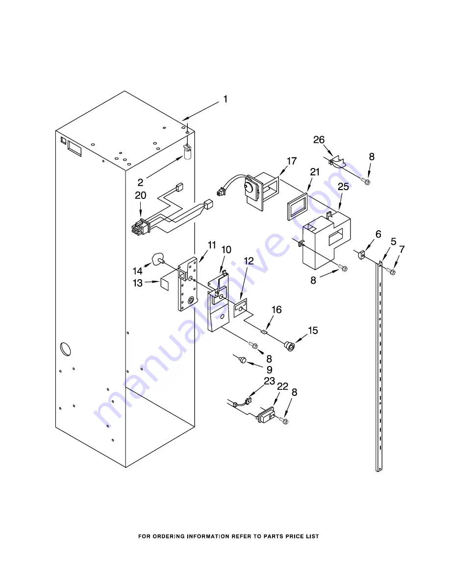 KitchenAid KSSS36QDW05 Parts List Download Page 5