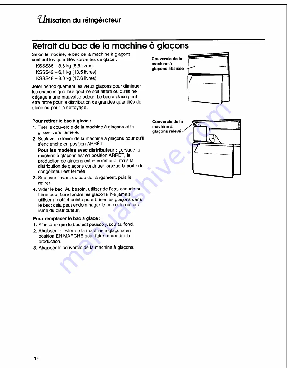 KitchenAid KSSS36QDX05 Скачать руководство пользователя страница 40