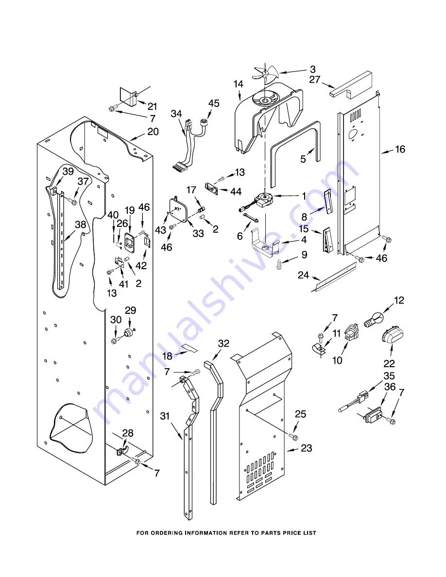 KitchenAid KSSS36QTB02 Parts List Download Page 11