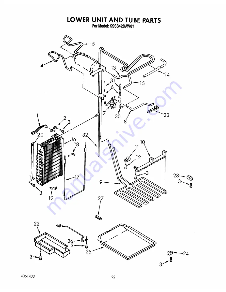 KitchenAid KSSS42DAW01 Скачать руководство пользователя страница 29