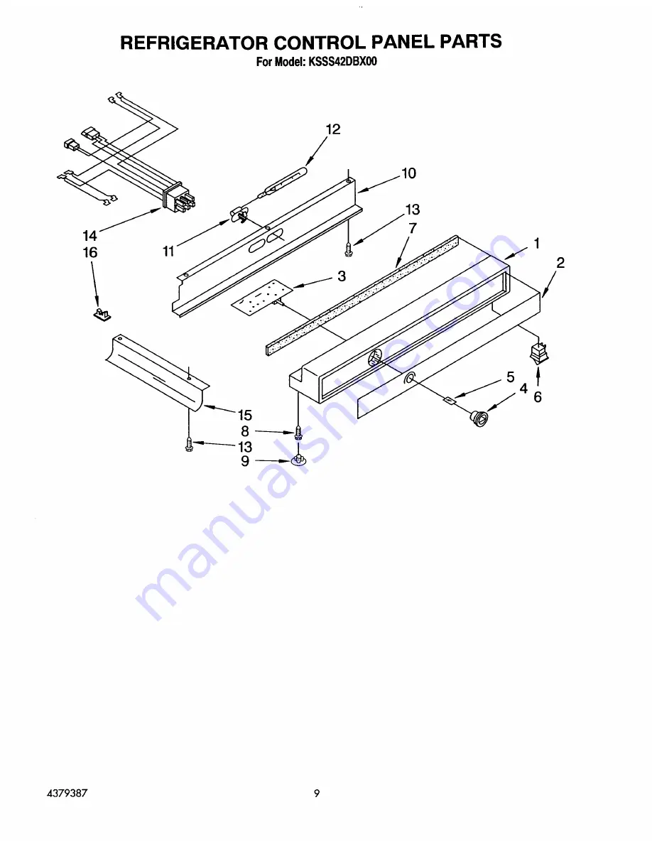 KitchenAid KSSS42DBX00 Скачать руководство пользователя страница 13