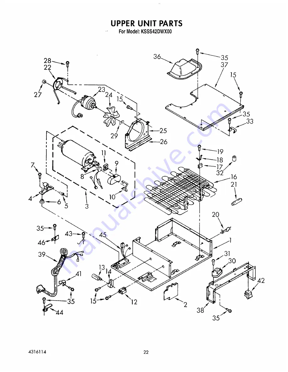 KitchenAid KSSS42DWX00 Скачать руководство пользователя страница 26