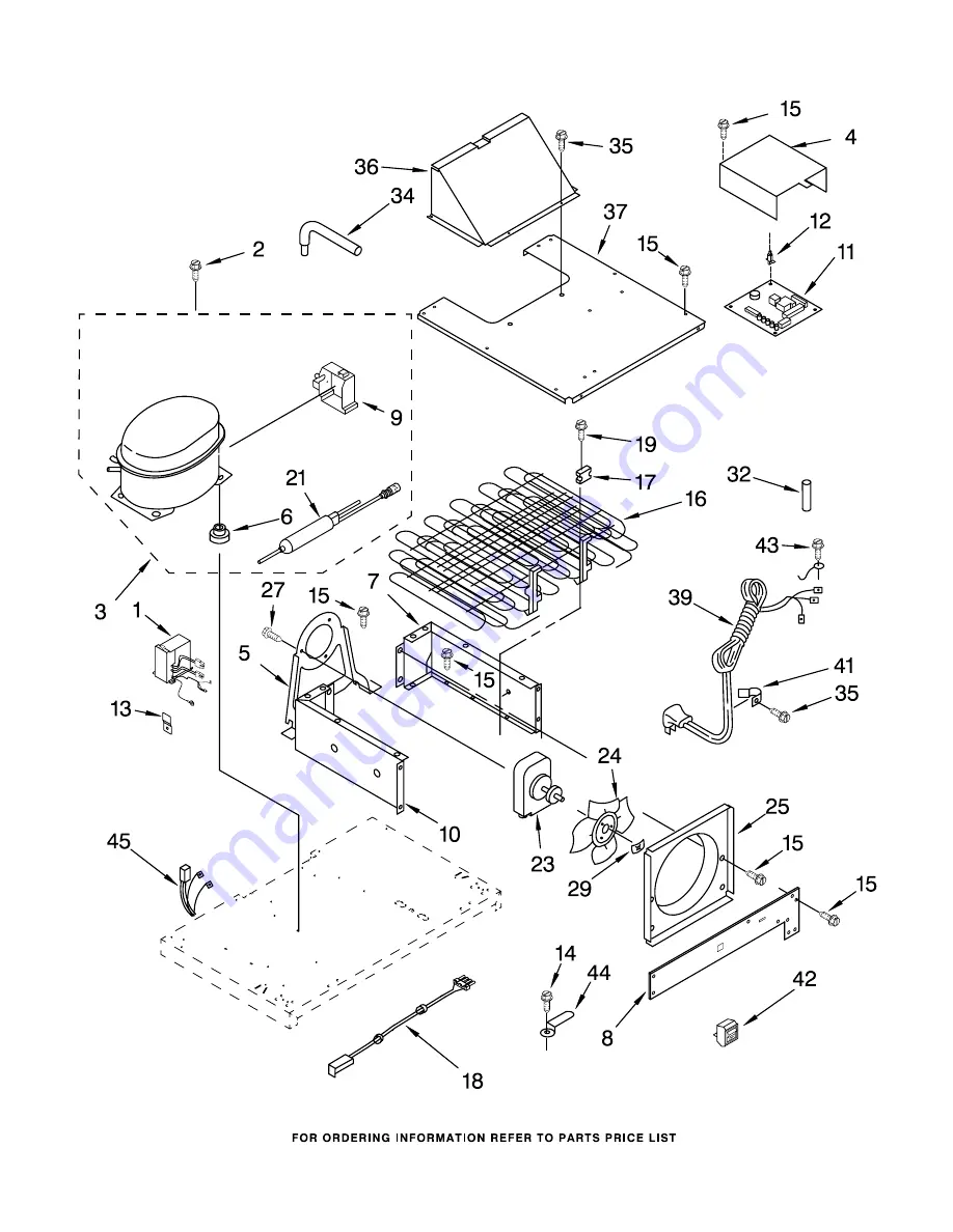 KitchenAid KSSS42FKB02 Parts List Download Page 17