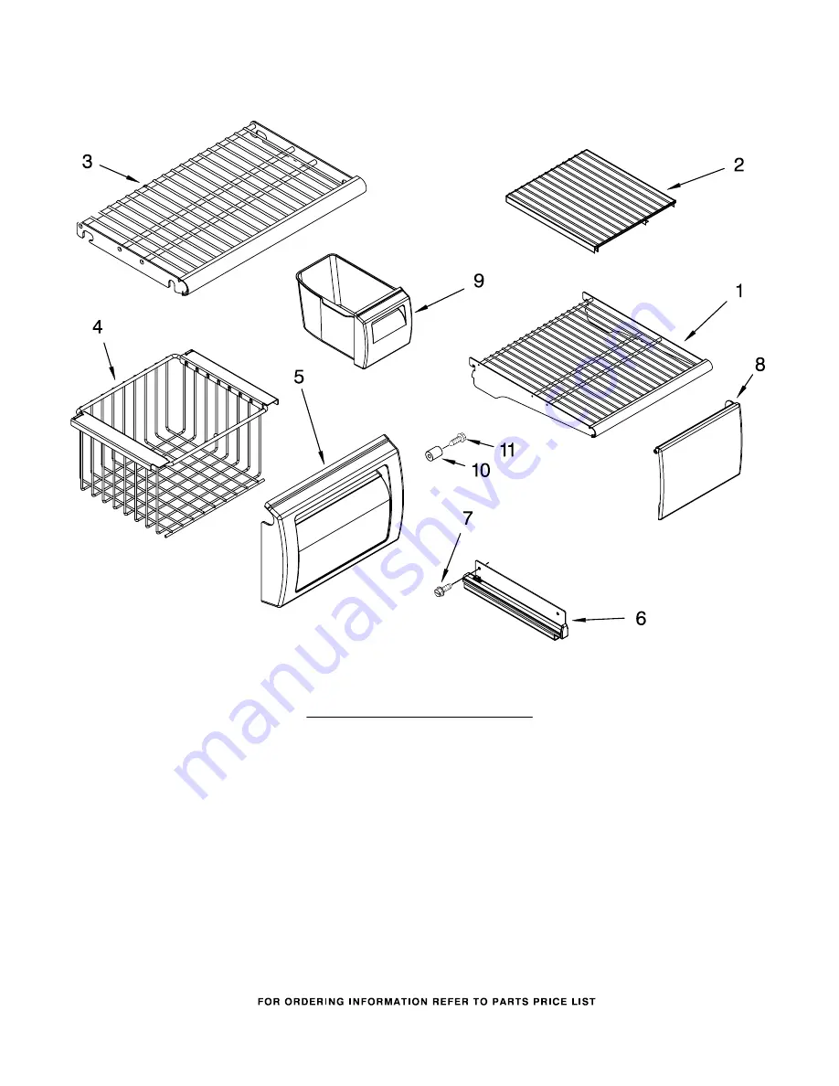 KitchenAid KSSS42FMB02 Parts List Download Page 4