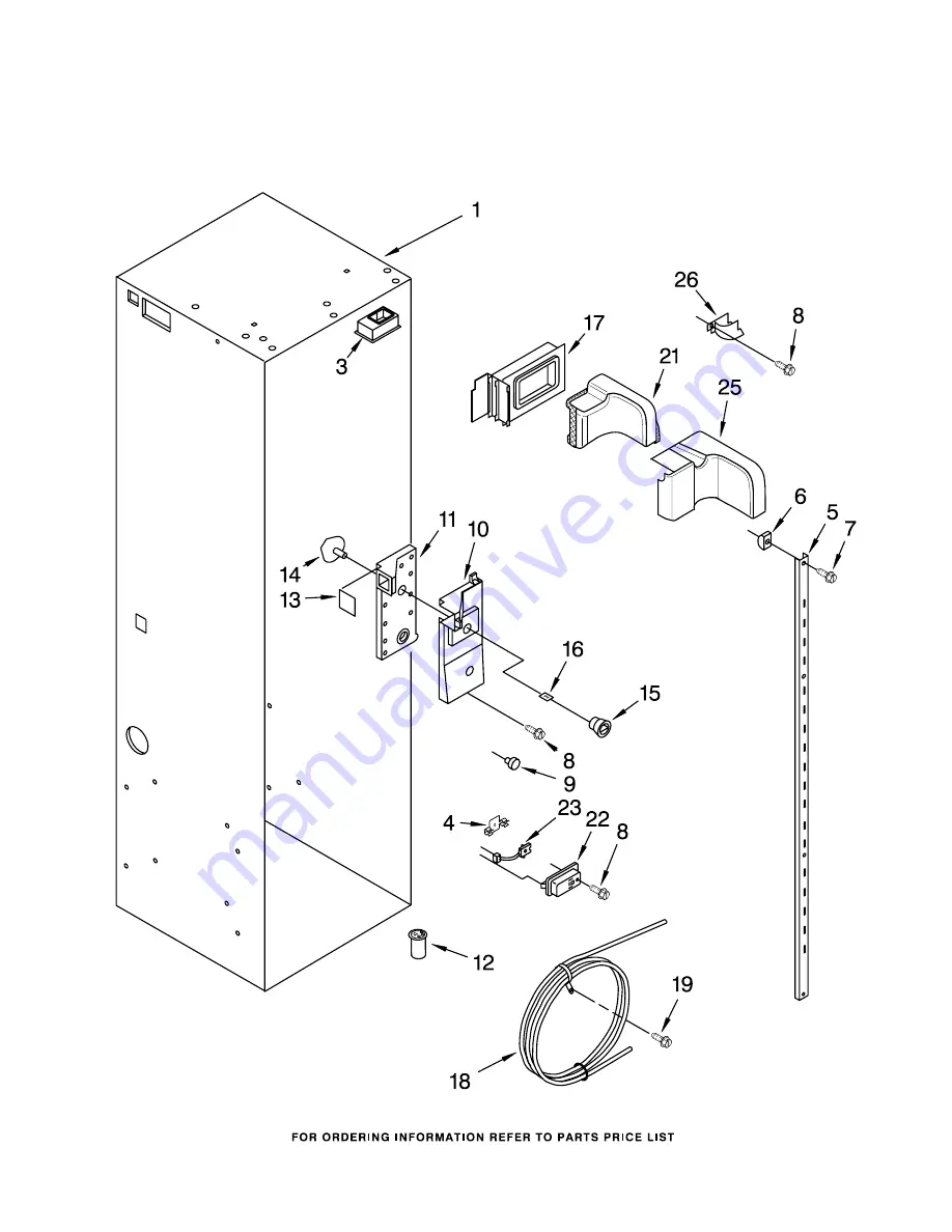 KitchenAid KSSS48FKB00 Parts List Download Page 5