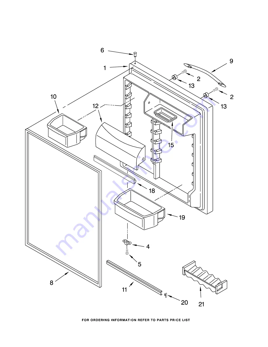 KitchenAid KTLA22EMSS00 Parts List Download Page 7