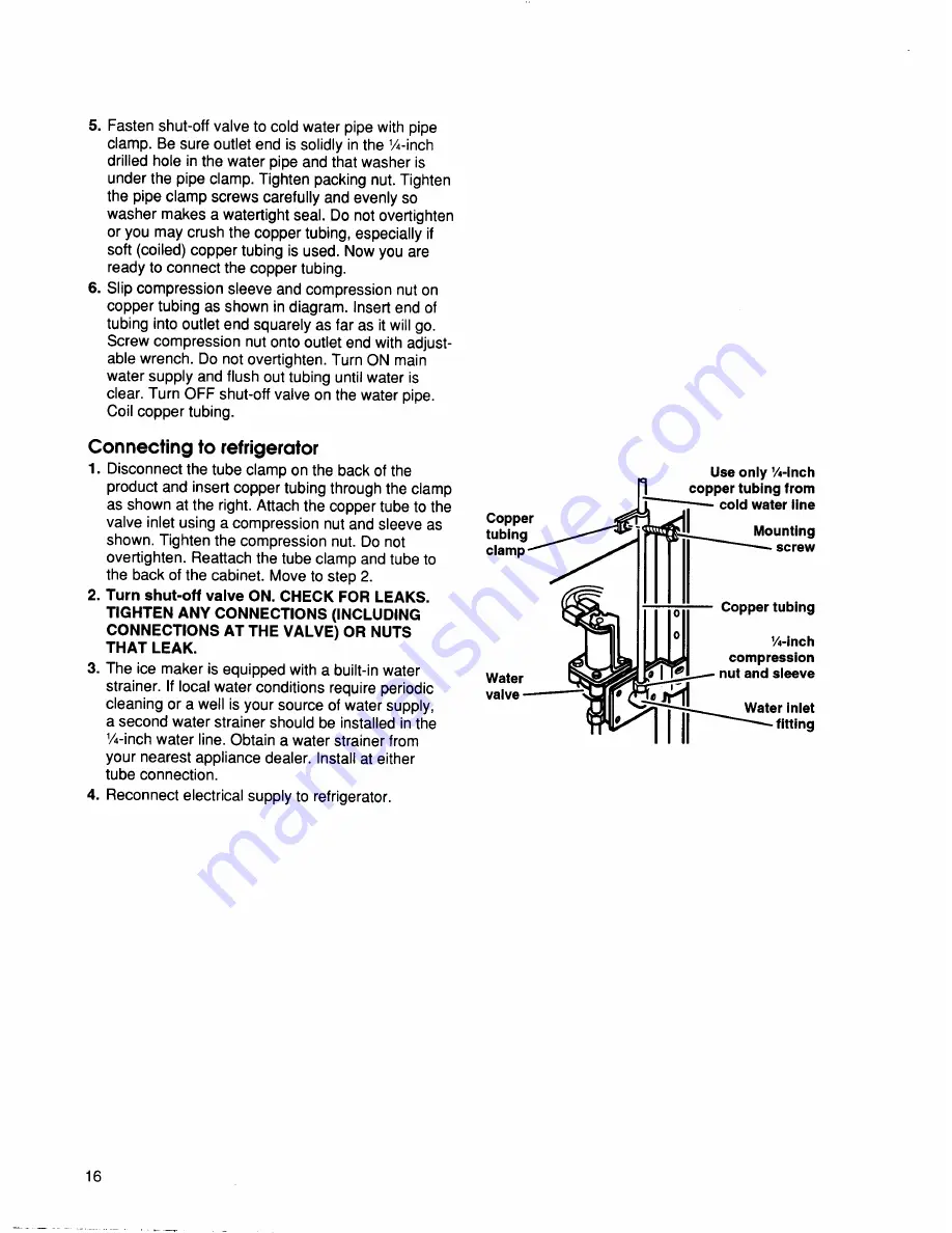 KitchenAid KTRP18KDA Use And Care Manual Download Page 16