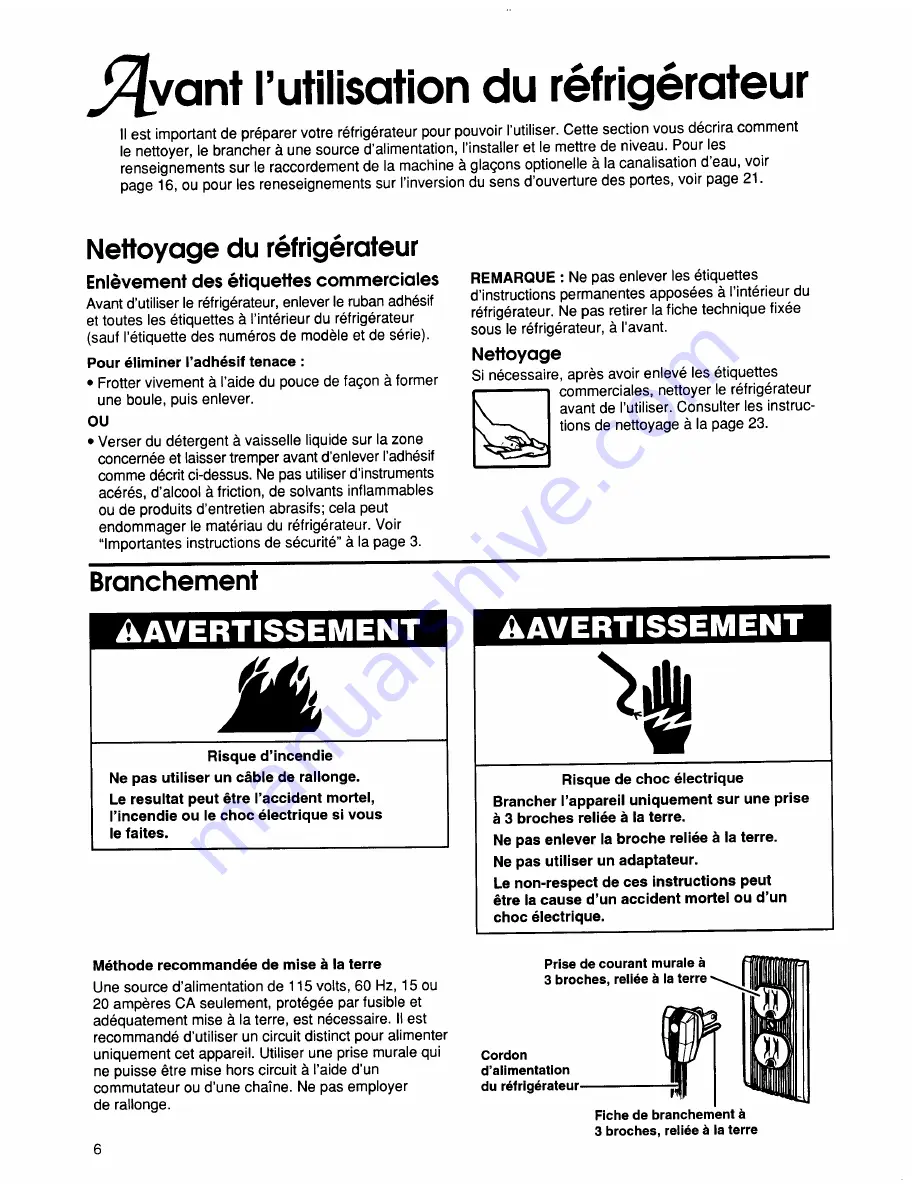 KitchenAid KTRP18KDA Use And Care Manual Download Page 36