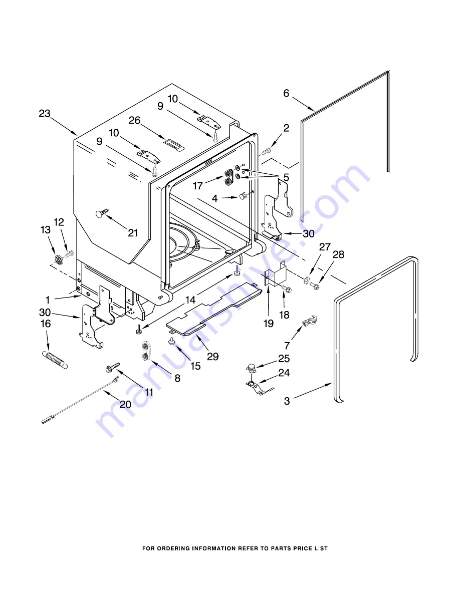 KitchenAid KUDC03IVBL2 Скачать руководство пользователя страница 5