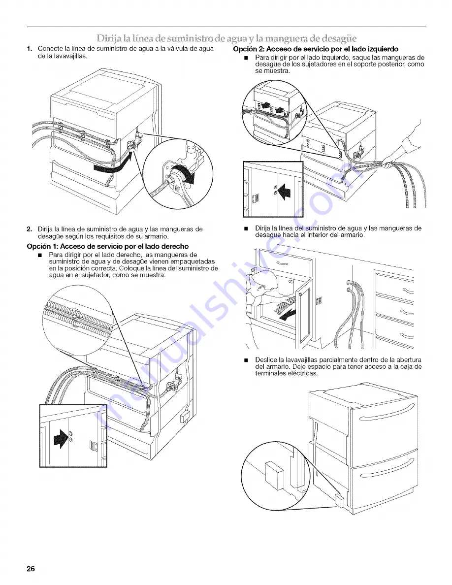 KitchenAid KUDD03DTBL10 Installation Instructions Manual Download Page 26