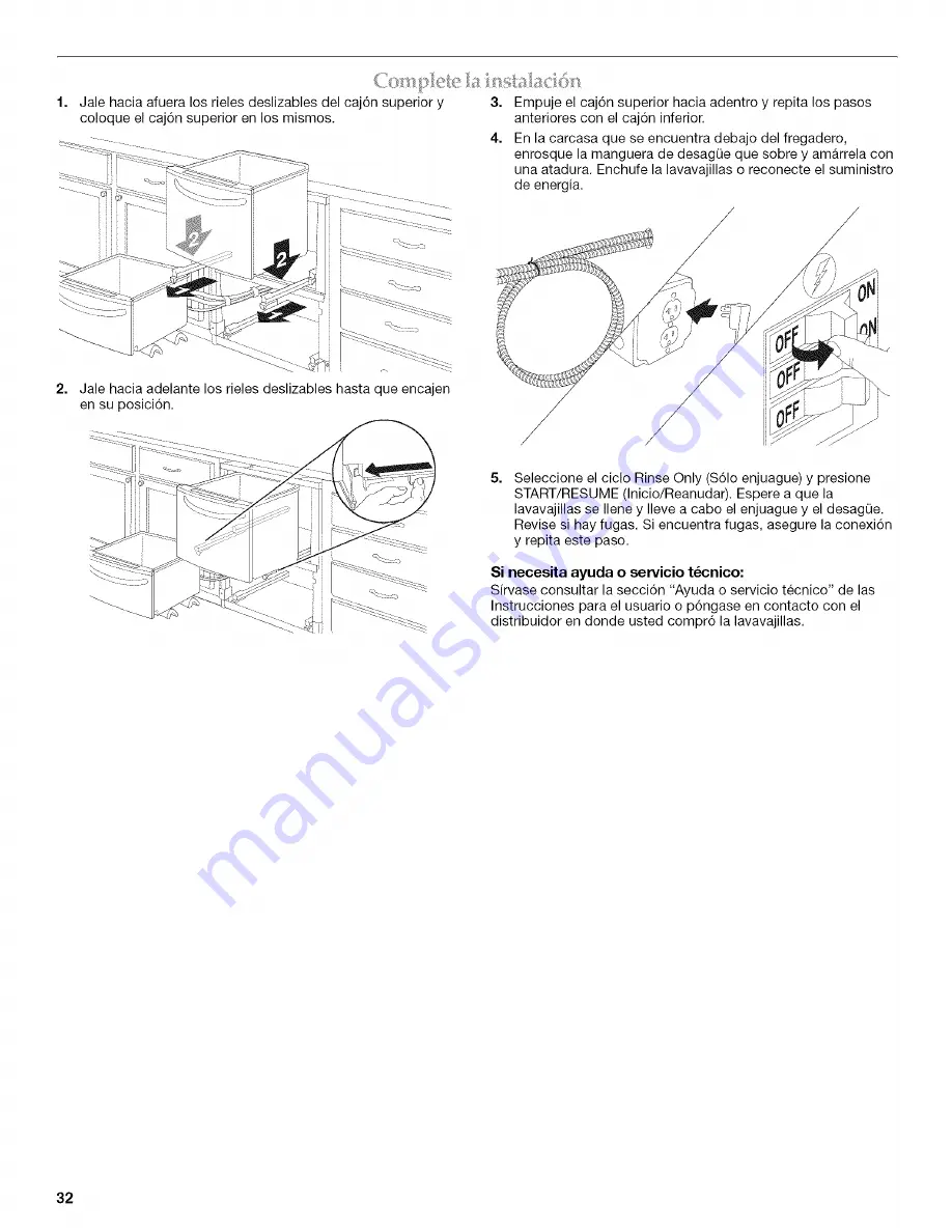 KitchenAid KUDD03DTBL10 Скачать руководство пользователя страница 32