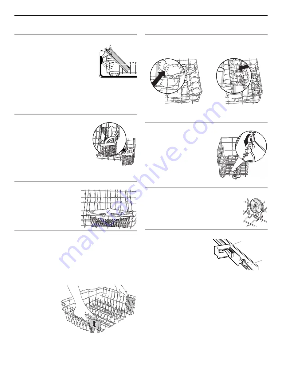 KitchenAid KUDE45CVBL - Superba Series: EQ Dishwasher Скачать руководство пользователя страница 6