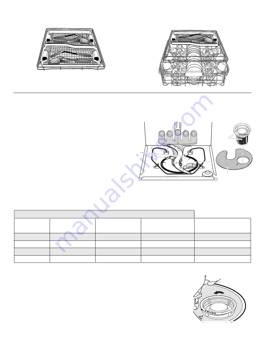 KitchenAid KUDE45CVBL - Superba Series: EQ Dishwasher Скачать руководство пользователя страница 20